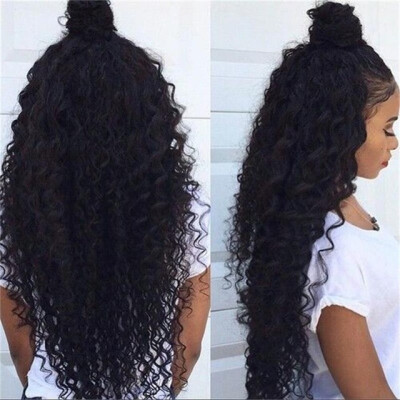 

Brazilian Hair Kinky Curly Full Lace Wigs With Baby Hair