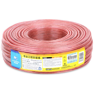 

Akiara CHOSEAL audio cable audio line speaker line speaker line professional high-fidelity transmission anti-attenuation oxygen-free copper 100-core 100 meters QS346T100S