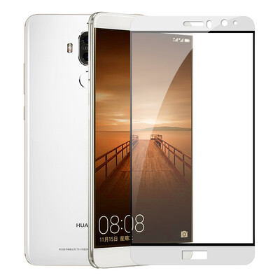 

LANCO Huawei mate9 закаленная пленка полноэкранное покрытие защищенной пленки экрана с отпущенной пленкой для Huawei mate9 (белый)