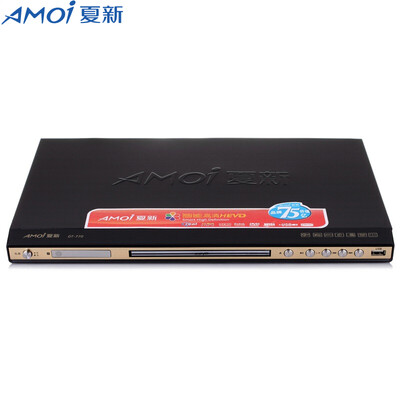 

Amoi (Amoi) DT-770 DVD-проигрыватель CD VCD DVD проигрыватель дисков DVD-плеер USB музыкальный плеер (черный)