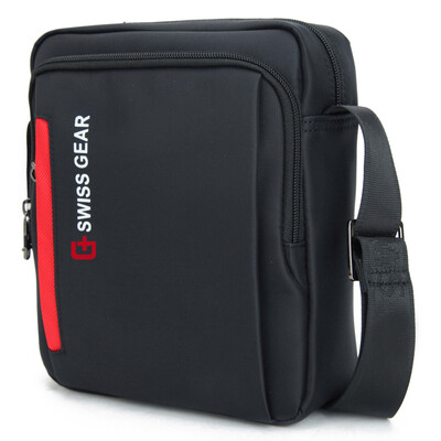 

SWISSGEAR вертикального мешка плеча мужчину мода случайной сумка Сумка IPAD сумка бизнес пакет SA-5008 черное