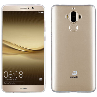 

MOMAX MOMAX Huawei Mate9 phone shell protective cover Smart protection shell TPU light&soft shell transparent white