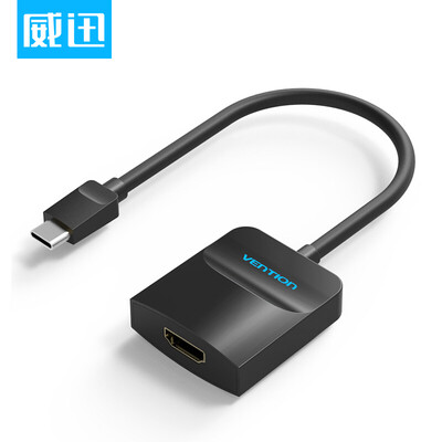 

VGF CGFBB Type-C to VGA High Definition Connector / Adapter USB3.1 to VGA Connection Projector / Computer Monitor / Adapter 0.15m Black