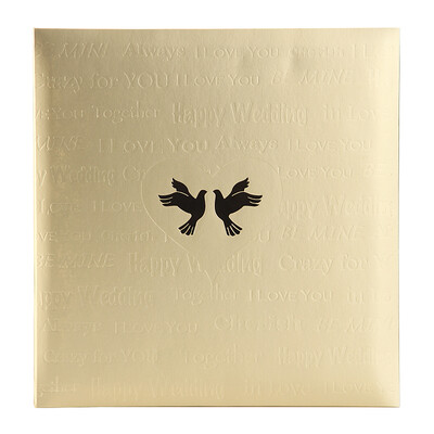 

NCL Nakabayashi Golden Love Herald Japan Import Couples DIY Laminating Piece Photo Album Wedding Album Album WYB-71525-GD