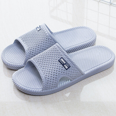 

Jingdong supermarket] love home bathroom floor drag couple home slippers ladies pink 39 yards LJ82011