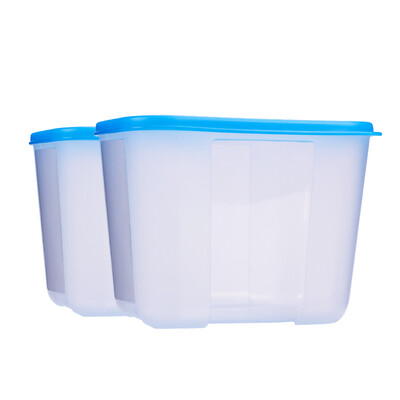 

Tupperware (Tupperware) frozen refrigerated 1.2L * 2 plastic box sealed plastic box