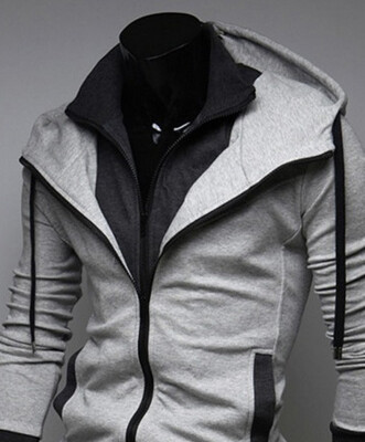 

Men's Fashion Casual Hooded Cardigan Sweater Jacket