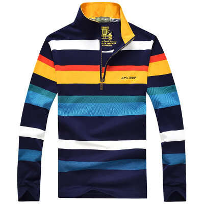 

Футболка с длинным рукавом с длинными рукавами Slim Business Leisure POLO Shirts Men 16001Z5004 Porcelain Blue M