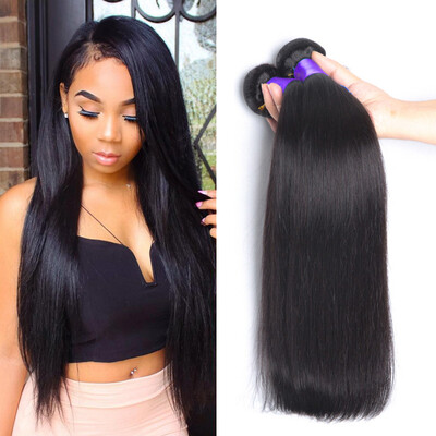 

Mink Peruvian Virgin Hair Straight 3 Bundles Peruvian Straight Virgin Hair 7A Unprocessed Human Hair Peruvian Hair Weave Bundles