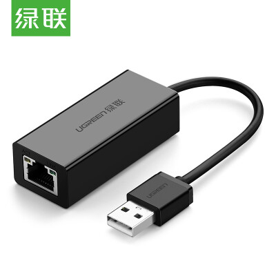 

Зеленый сустав (UGREEN) USB2.0 Fast проводной сетевой карты USB к RJ45 кабель интерфейса преобразователя с сетевым портом в Apple Mac проса коробки OTG пластины 30219 Onda