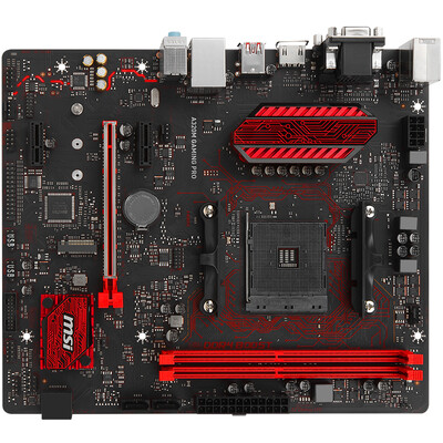 

MSI A320M GAMING PRO Motherboard AMD A320 Socket AM4