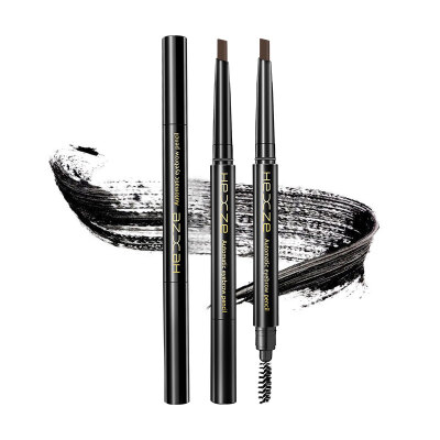 

Han Xizhen HEXZE Smart dazzle double-headed automatic eyebrow pencil 02 brown 022g thrush lasting waterproof sweat no blooming non-brow powder