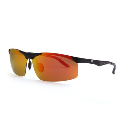 

Jimmy Orange Jimmy orange polarized sunglasses male driver mirror driver night vision mirror sunglasses aluminum magnesium sports mirror outdoor driving glasses J671 outside red BKR (shade models