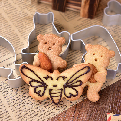 

Yang Chen Biscuit Mold 10 Biscuit Box Set Small Animal Biscuit Cut DIY Biscuit West Point Mold