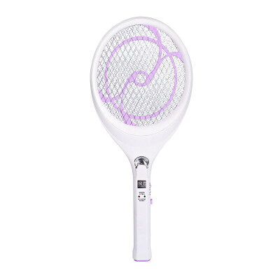 

Mud (NIBA) lithium battery rechargeable LED anti-mosquito beat mosquito beat NB-001L (white + purple