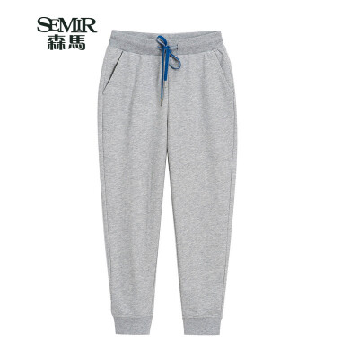 

Semir Semir casual pants summer sports casual pants youth Korean version of the wild pants 12216260055 in the flower gray M