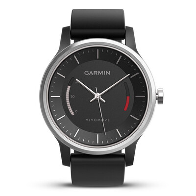 

Jimmy (GARMIN) vivomove мода спортивная медицина контроль активности указатель умные часы спортивная версия черный