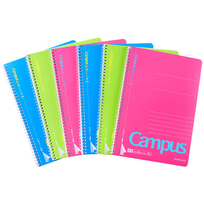 

Kokuyo (Kokuyo) Campus Новый Яркий спиральным переплетом ноутбук промотор / блокнот A5 / 50 6 страниц случайного цвета в соответствии с настоящим аппаратом WCN-SA558N