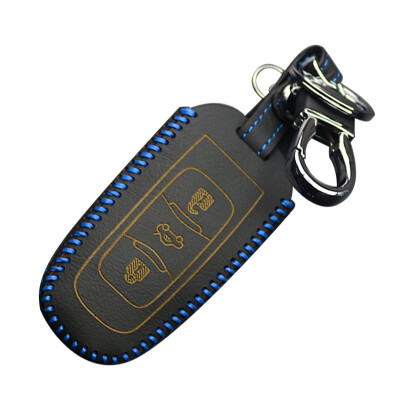 

Huashi modern key bag hand-stitched folding three-key red name rui IX35IX25 Yuet key set keychain