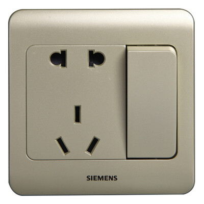 

Сименс (Siemens) 5UB01081CC133 видение пять отверстий с переключатель гнездо (золотисто-коричневый)