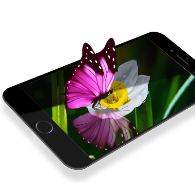 

Meiyi Apple iPhone7 закаленный фильм телефон экран полноэкранный чехол защитная пленка 4,7 дюйма - черный