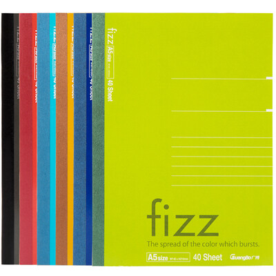 

Guangbo (GuangBo) 6 installed 40 A5 thick note notebook / soft copy / bag back 6 color flyer GBF1111