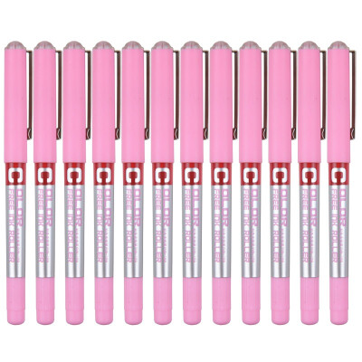 

Snow snowhite 038mm color straight-type signature pen set pink 12 box PVN-159