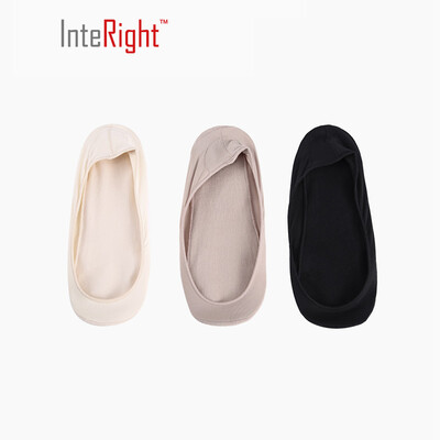 

Ms INTERIGHT solid color socks three pairs of three colors