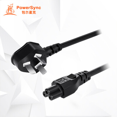 

Charger Star (PowerSync) MPCMHX0015 Lenovo ASUS Dell HP notebook adapter power cord plum blossom head three holes straight 1.5 meters