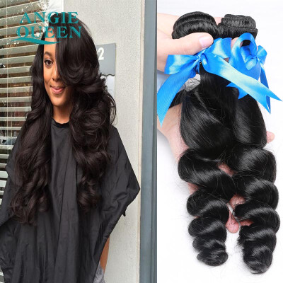 

Indian Loose Wave Virgin Hair 4 Bundles 7a Unprocessed Virgin Hair Loose Curly Wave Meches Bresilienne Lots Human Hair Weave