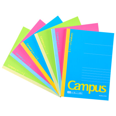 

KOKUYO) Campus Shin bright wireless binding book / notepad / soft copy A5 / 60 pages 6 this color random installed WCN-NA568N