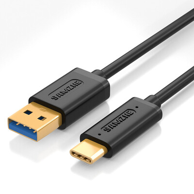 

(SAMZHE) Тип-C / USB3.1 кабель для передачи данных USB3.0 Эндрюс быстрый заряд кабель поддержка просо 5 / 4C музыка как Huawei P9 / P10 черный 1 метр (два дисконтных оборудования)