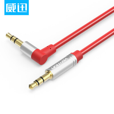 

Wei Guan VENTION AUX car audio cable 35mm public connection cable phone audio cable headset computer line 1 meter red P360AC-R100-T