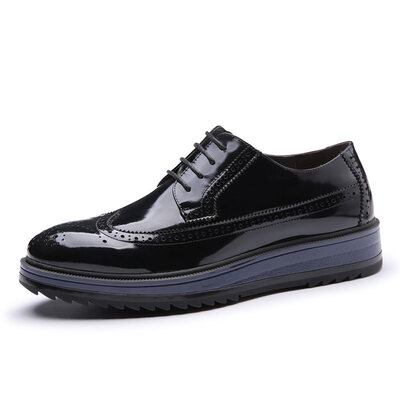 

Peter GEDI BIDEGAIDI business casual shoes Bullock mens shoes Korean version of the British leather shoes breathable shoes increa