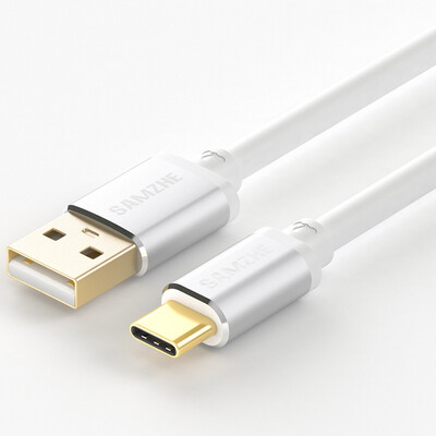 

Shanze SAMZHE Type-C data cable USB20 Andrews charging line fast charge line support millet 5 4C music as Huawei P9 P10 aluminum shell silver 15 meters LC-150A