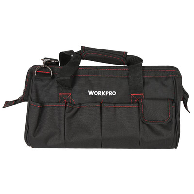 

Десять тысяч грамм сокровище (WORKPRO) W081023N носить толстые универсальный комплект электрика ремонт большого плеча аппаратных инструменты Оксфорд ткань сумка 18 дюймов