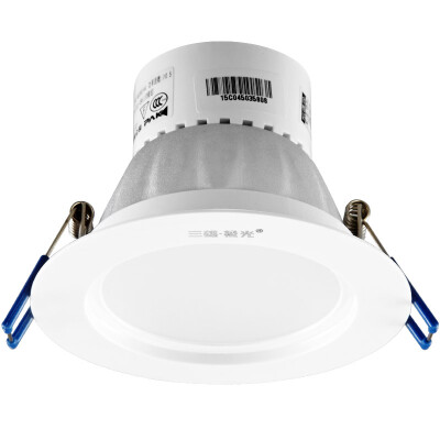 

Jingdong supermarket] three male Aurora Starlight led downlight 4w2.5 inch embedded lamp hole lamp hole opening about 80MM 4000K warm white light