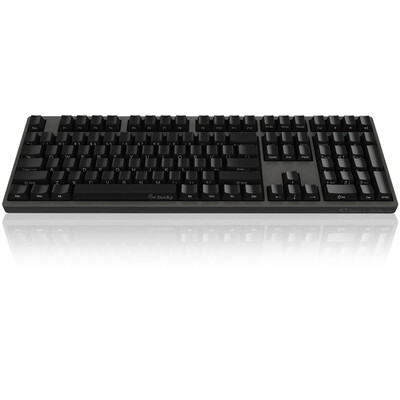 

AKKO Ducky Zero 3108 PBT engraved mechanical keyboard 108 key cherry cherry axis black black axis full key programming