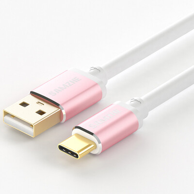 

Shanze (SAMZHE) Type-C кабель USB 2.0 Эндрюс быстрой зарядки линии зарядки кабель Поддержка проса 5 / 4C музыку как Huawei Р9 / Р10 розовое золото 0,5 м LC-50 & deg;