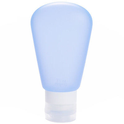 

40000 km Cosmetics Silicone Bottles Bottles Wash Shampoo Shower Gel Bottle SW2101 Blue 89ml