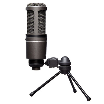 

Audio-Technica AT2020USBi K-song live recording condenser microphone microphone built-in sound card ear plug&play