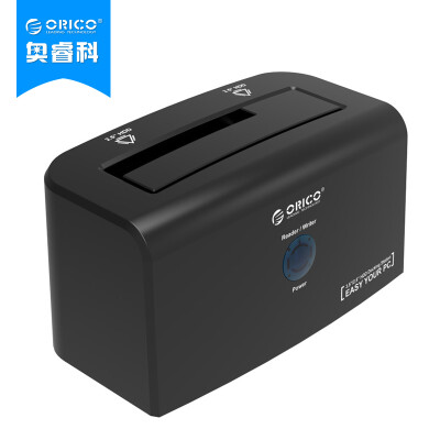 

ORICO (ORICO) 8628SUS3-C Дважды сиденье положение SATA интерфейс USB3.0 HDD 2.5 / 3.5 дюйма SSD твердотельный съемный диск картридж база черная копия отсутствует