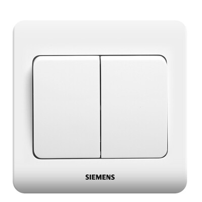 

Siemens SIEMENS 5TA02111CC1 double open single control remote switch socket elegant white