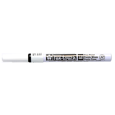 

Sakura Sakura Paint Pen 1.0mm White Hand-painted Highlight Pen Signature Pen Paint Treated Scarlet Wall Stain [Japan
