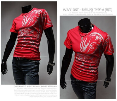 

New Men Fashion Short Sleeve T-shirt