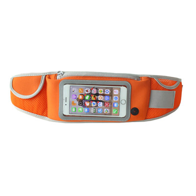 

ESCASE mobile phone arm bag arm sets running sports pockets / arm with men and women package arm bag iphone6 ​​/ apple 7plus millet 6 glory 9 5.5 "orange