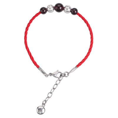 

Stone (istone) rivers and lakes children garnet Ben life red rope
