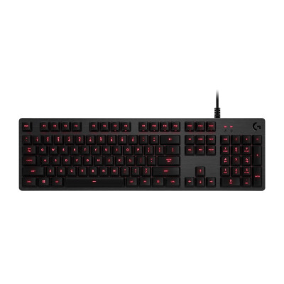 

Logitech G413 mechanical game keyboard (black) full-size backlit mechanical keyboard metal wire drawing aluminum alloy panel