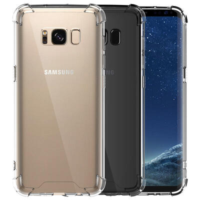 

ESCASE Samsung GALAXY S8 чехол для мобильного телефона защитный чехол TPU + PC anti-drop anti-yellowing all-inclusive soft shell Немецкий импорт Bayer TPU высокая проницаемость