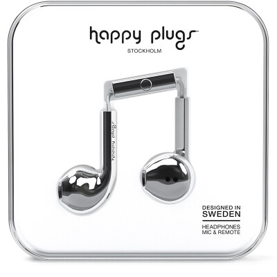 

Happy Plugs Earbud Plus Deluxe Edition Earbuds Headset Музыка Наушники Наушники Наушники Nordic Design Швеция Светлый роскошный бренд